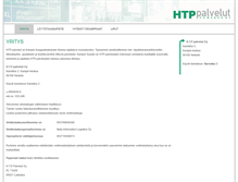 Tablet Screenshot of htp-palvelut.com